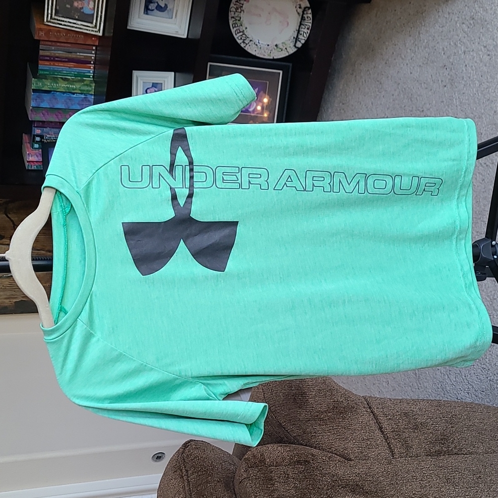 Youth, green, Under Armour, dry-fit, YLG